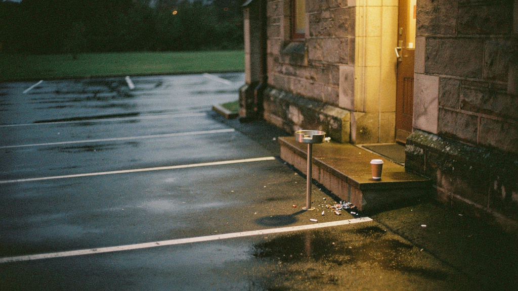 The Smoking Section Outside AA